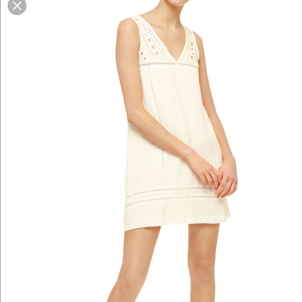 White Sanctuary Boho Embroidered Dress